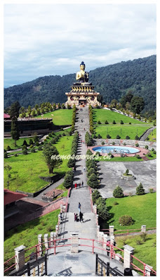 বুদ্ধ পার্ক, রাভাঙলা,buddha park, ravangla, sikkim