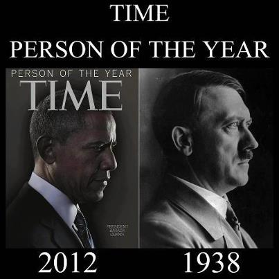 Hitler was chosen as Time magazineaposs Man of the Year for 1938