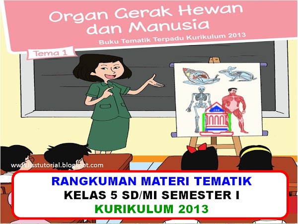 Rangkuman Materi Dan Soal BDR Tematik Kelas 5 SD/MI Kurikulum 2013