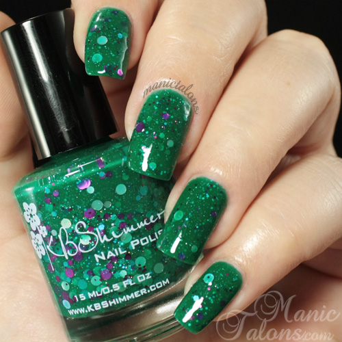 KBshimmer Sea You Around Swatch