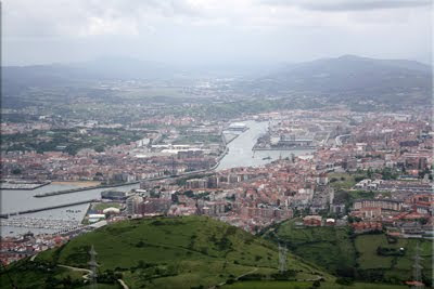 Amplia panorámica sobre el ‘’Gran Bilbao’’