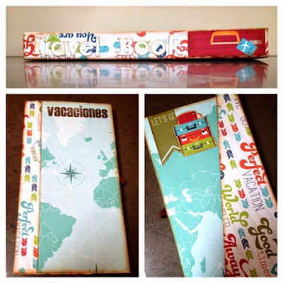 DIY: travel book de scrapbooking