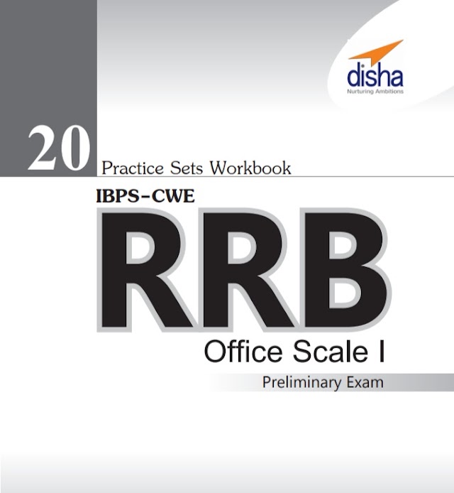 20 Full Length Practice Sets of RRB PO PRELIMS (PDF)