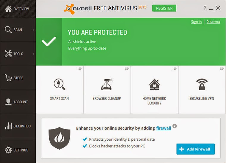 Download Latest Avast Free 2015 10.2.2215 Final