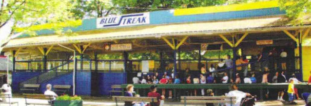 Blue Streak Conneaut Lake Wooden Roller Coaster