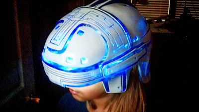 Classic Tron helmet prop replica