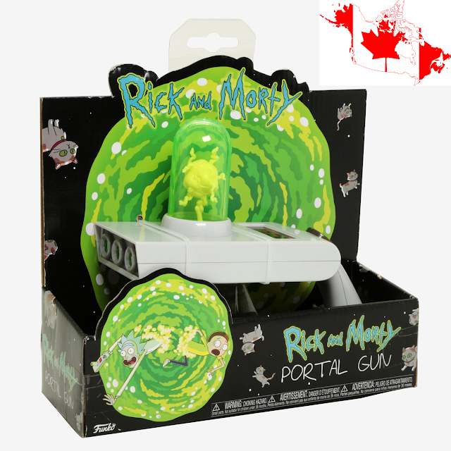 Funko Rick And Morty Portal Gun 8-Inch Long Toy Projection On The Wall & Sound FREE FAST SHIPPING eBay Canada