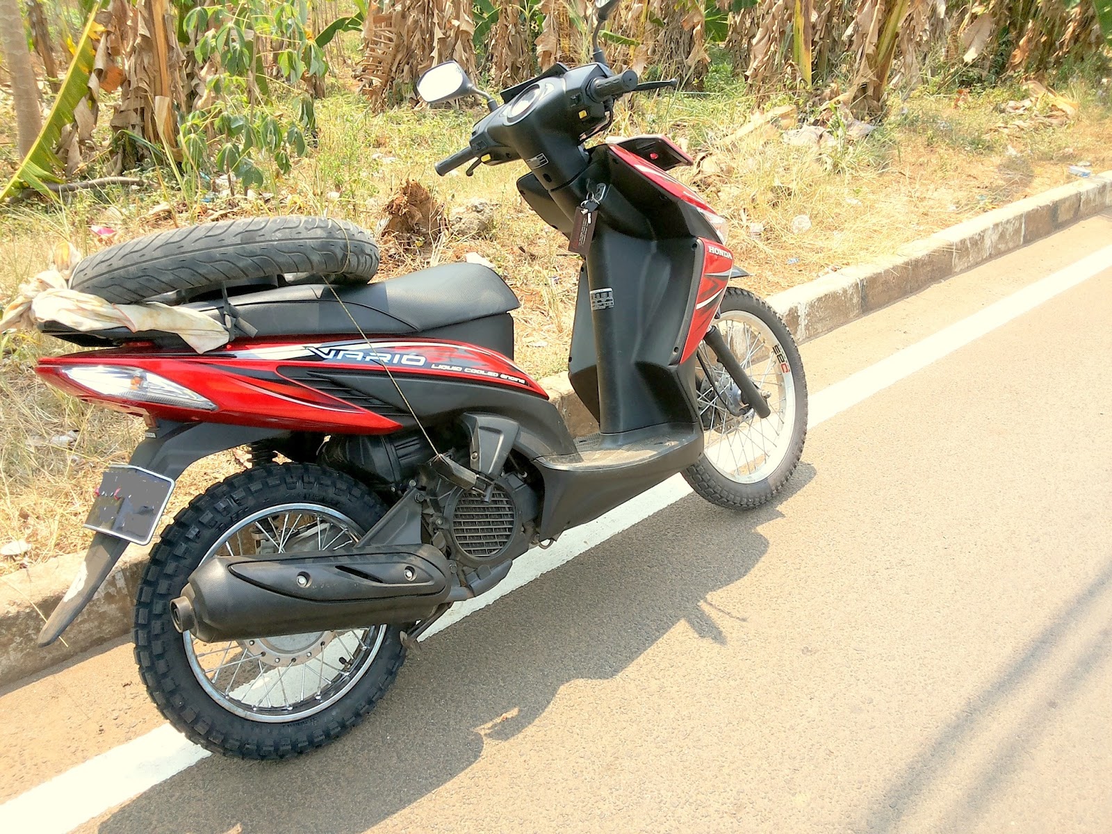 Vario CW Dual Purpose Shock Supra Dan Ban 17 Barang Gudang