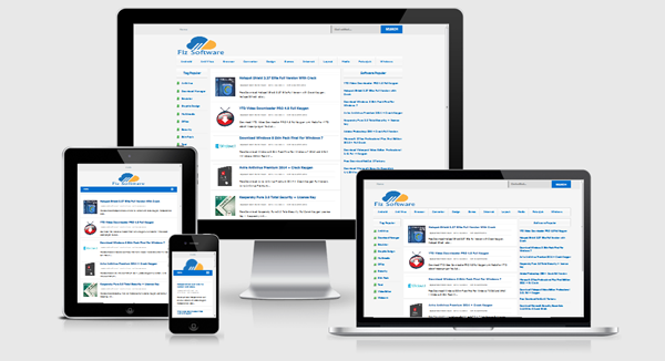 Fiz Software Responsive Blogger Template