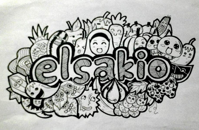 Koleksi Gambar Doodle Art Name