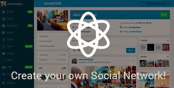 CodeCanyon - SocialCOM v1.0 - PHP Script nulled CodeCanyon - SocialCOM v1.0 - PHP Script nulled