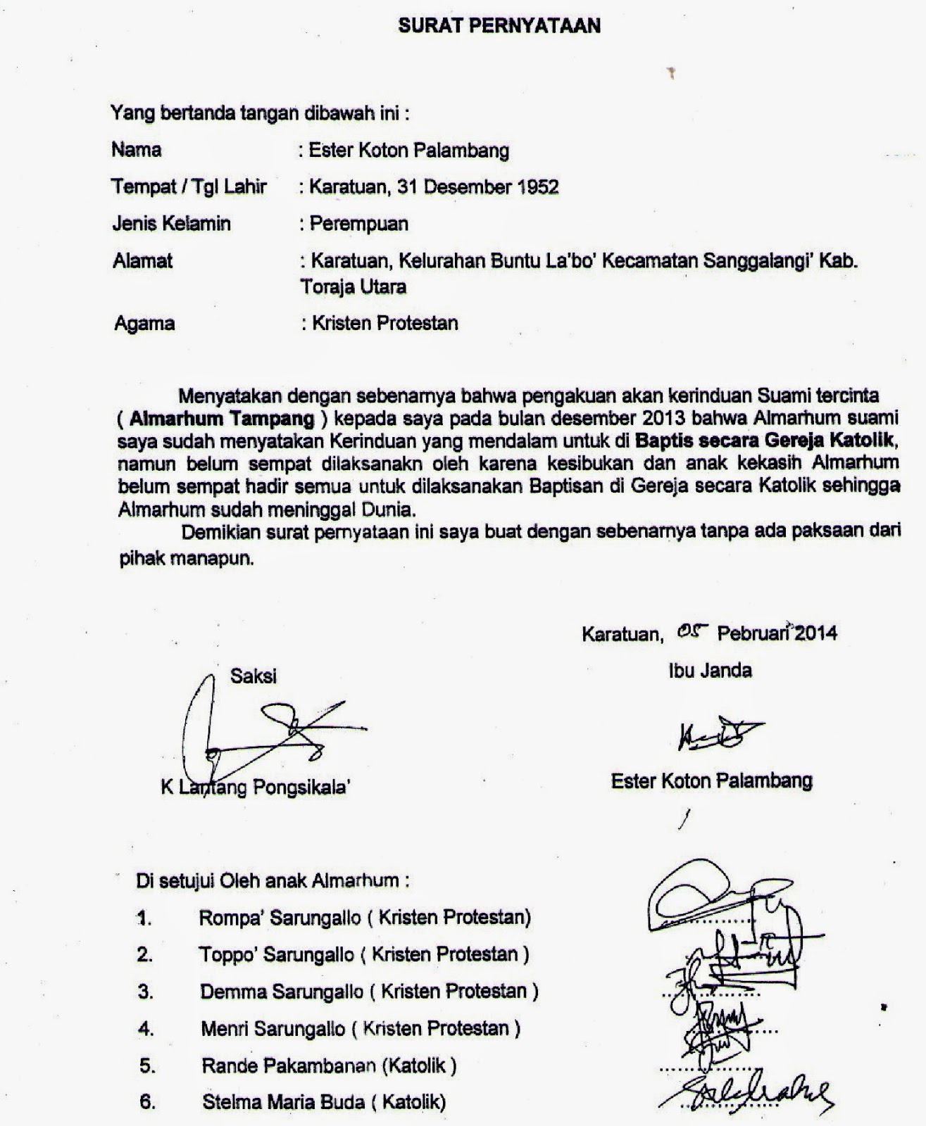 Keuskupan Agung Makassar: Juli 2014