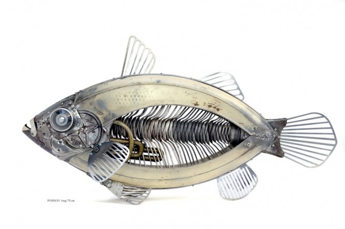 Beauty of 

Junk - Amazing Sculptures Made from Scrap Metal 