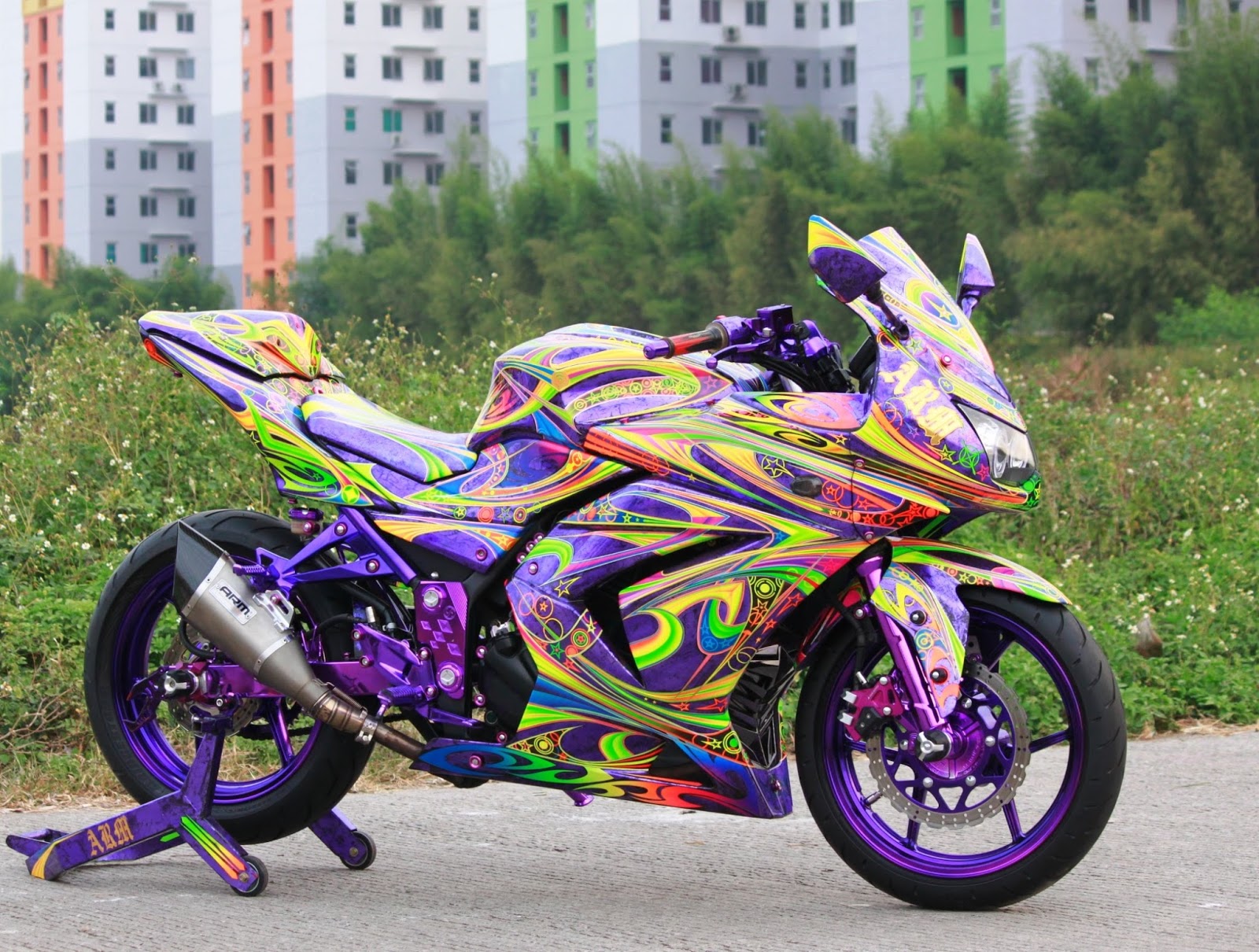 100 Gambar Motor Ninja 4 Tak Kawasaki Terbaru Obeng Motor