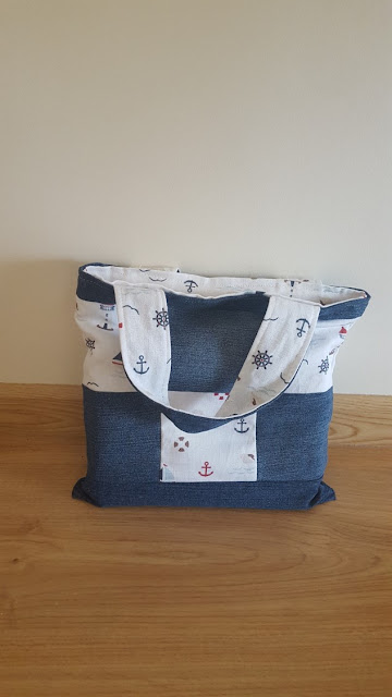 Small Summer Bag (upcycled jeans part 2)