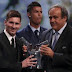 Lionel Messi UEFA Best Player in Europe