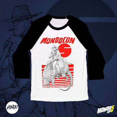 MondoCon 2019 “Tour” Raglan T-Shirt by Sam Turner x Mondo