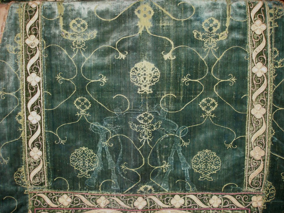 Italian and French silk velvets