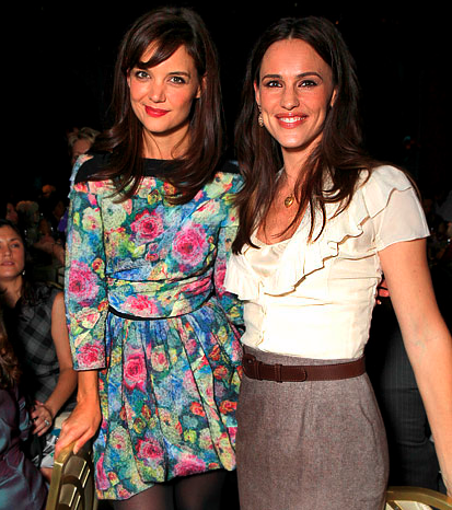 Holmes and Jennifer Garner