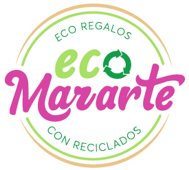 Logo de ecoMararte. Eco regalos con reciclados