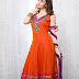 Red and Yellow Anarkali Suits