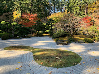 Portland Japanese Garden Fall Colors