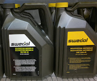 Swedel semi synthetic oil.