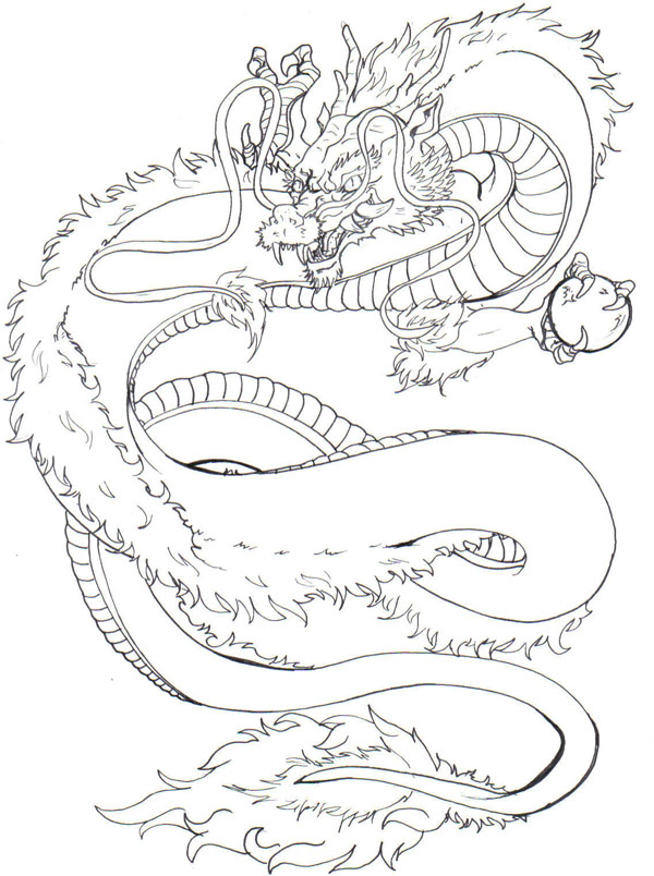 japanese tattoo dragon. Japanese Dragon Tattoo Design