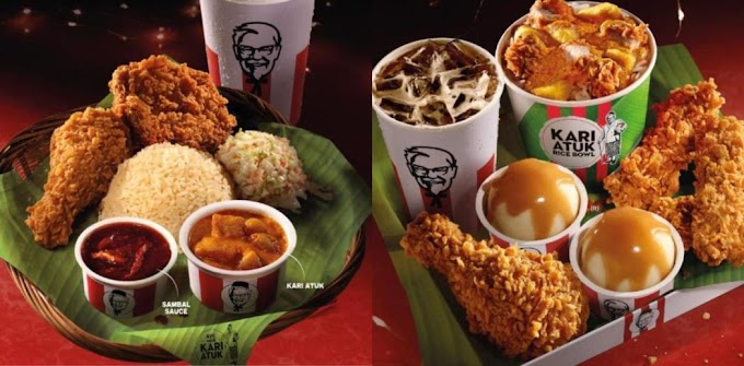 "Nasi Kari Atuk" Menu Terbaru KFC Istimewa Untuk Peminat Kari