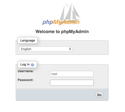 login phpmyadmin