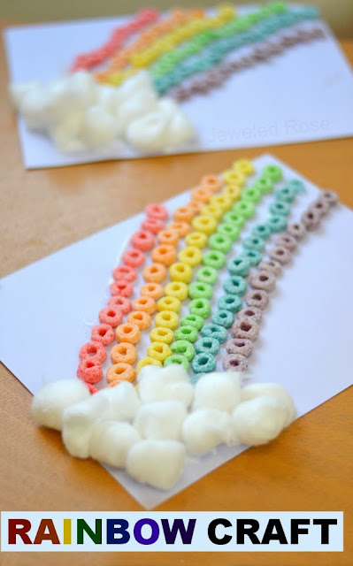 CEREAL RAINBOW: CRAFT FOR KIDS (great for all ages!) #artsandcraftsforkids #rainbowcraftspreschool #rainbowcrafts #springcraftsforkids #springcrafts #springcraftspreschool #craftsforkids #activitiesforkids #kidsactivities #kidscrafts #rainbowactivitiespreschool #rainbowartpreschool