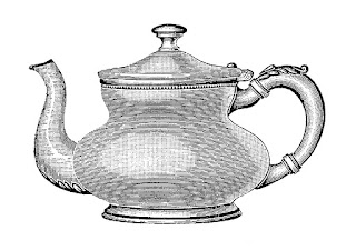 coffee pot illustration digital download