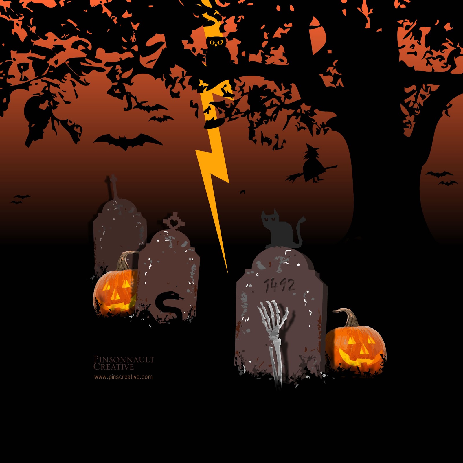 Halloween Themed HD Wallpapers for The New iPad - Gadgets, Apps and
