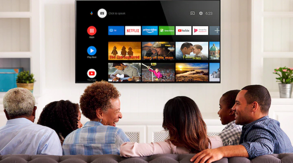 Android Tivi Sony 4K 50 inch KD-50X80K - Hệ điều hành Google TV