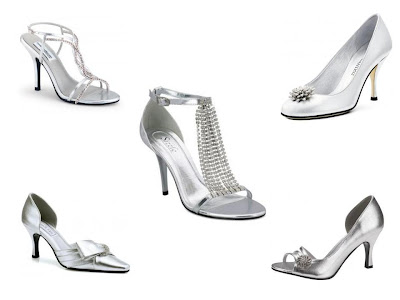 Silver Bridal Shoes on You Really Aren T Feeling White Shoes For Your Wedding Consider Silver
