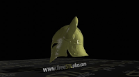 Viking Helmet Free Model STL 3D Image
