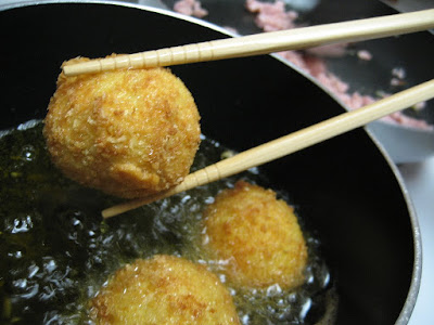 deep-fried korokke ball