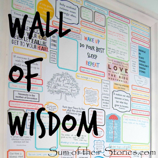 Wall of Wisdom