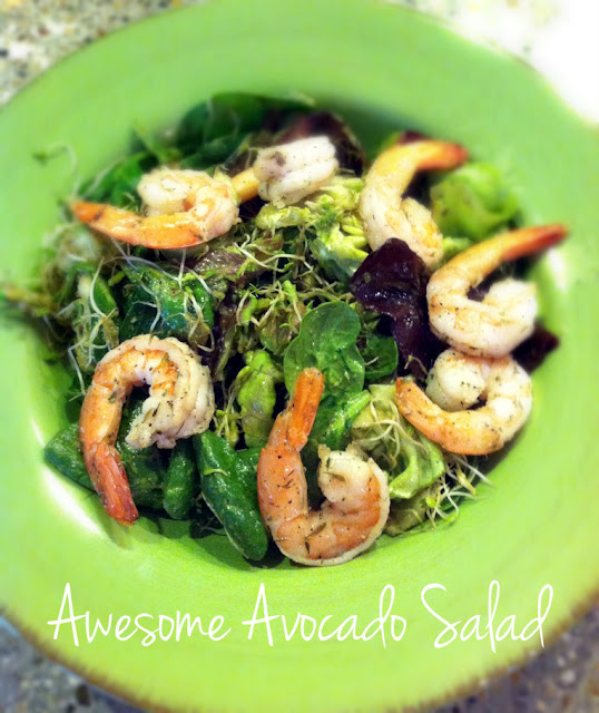 Awesome avocado salad