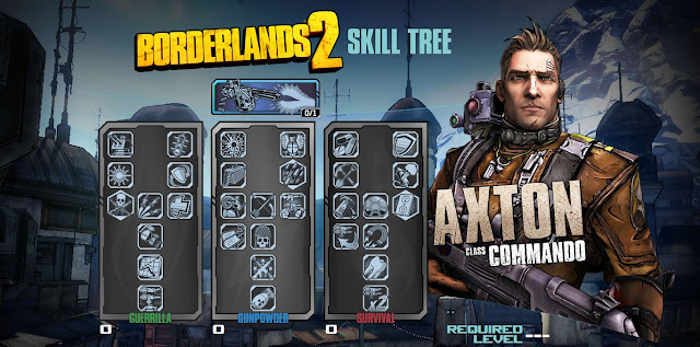 Borderlands 2 Commando Skill Tree