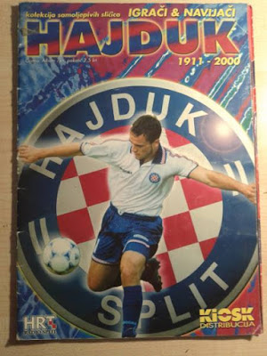 Hajduk Split album sličice "Hajduk- igrači i navijači 1991.-2000."