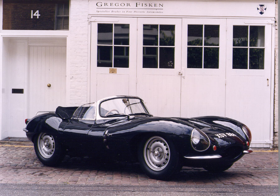 Jaguar XKSS A rear end fit for a McQueen