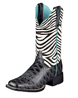 Ariat Boots Zebra1