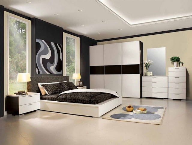 Black and White Bedroom Ideas