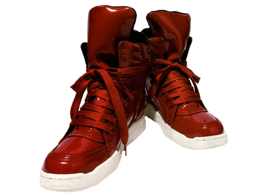 nike dunks high tops red
