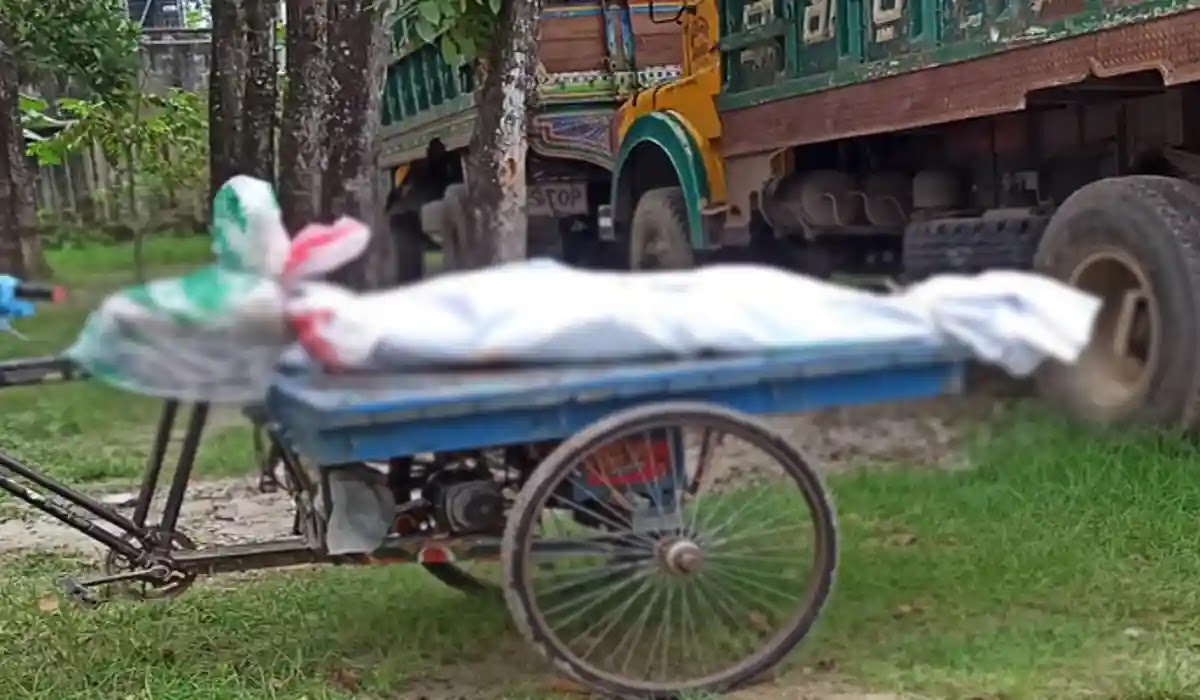 The hanging body of the rickshaw driver was recovered from Purwadhala