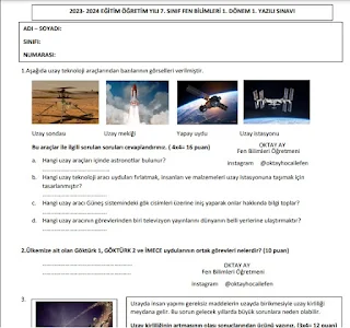 yeni sistem açık uçlu tamamı klasik çalışma kağıdı yazılı örneği pdf,