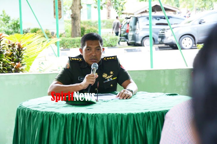 Kapendam Hasanuddin Sosialisasi Rekrutmen Tamtama  TNI AD Tahun 2020