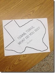 texas what do you see book