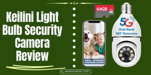 Keilini Light Bulb Security Camera Reviews 2023